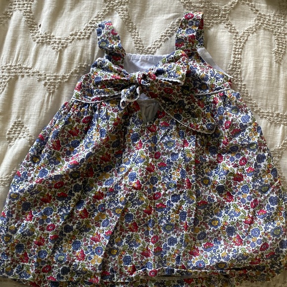 Bella Bliss Rosie floral dress with tie back | Sz 3 - Picture 5 of 8